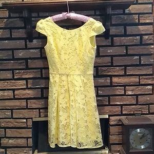 Betsey Johnson Yellow dress